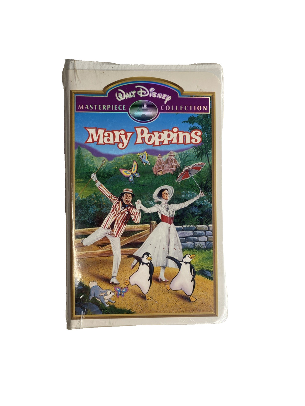 Mary Poppins VHS Disney Clamshell Masterpiece Earlier Variant VINTAGE NEW SEALED